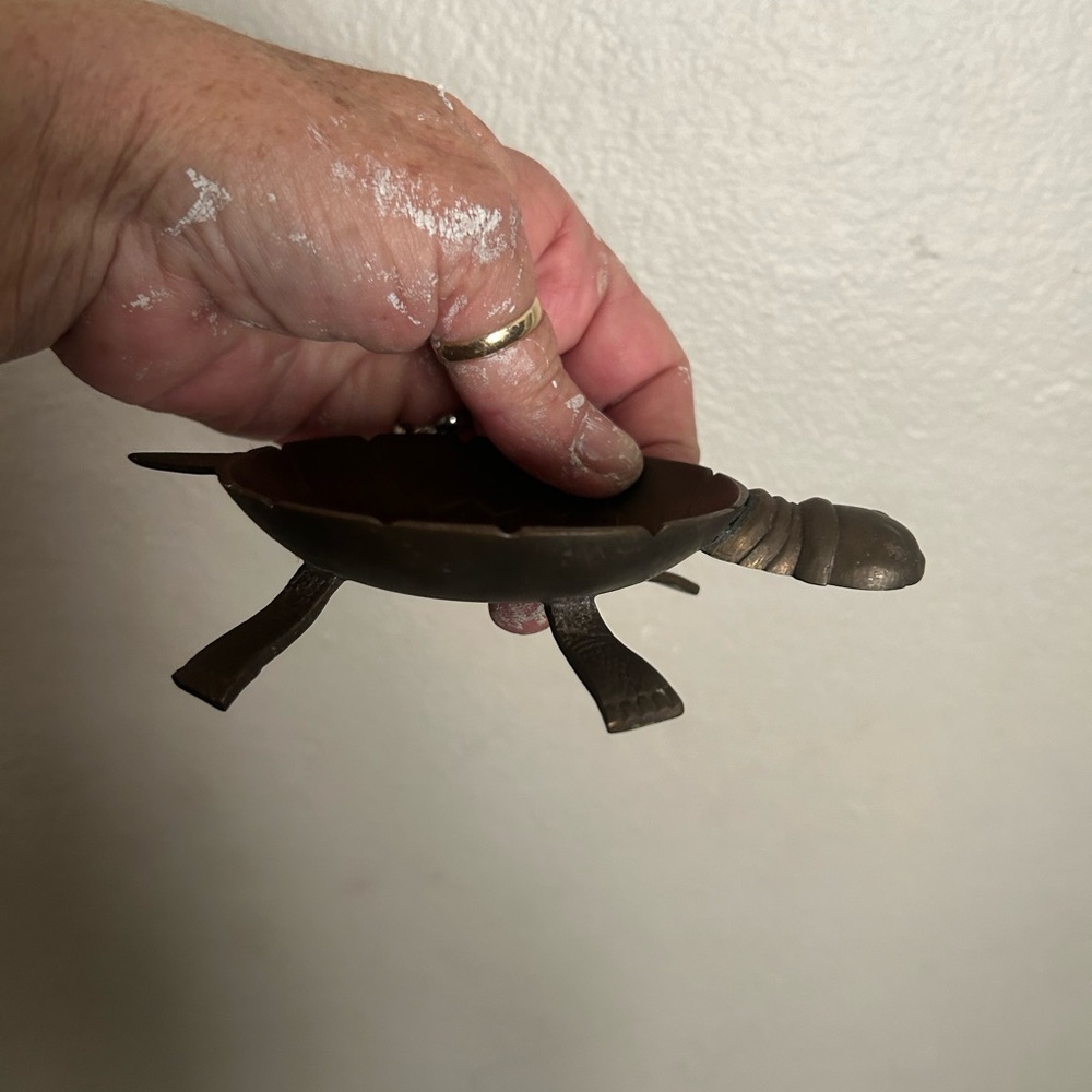 Decorative Brown Turtle Figurine bronze